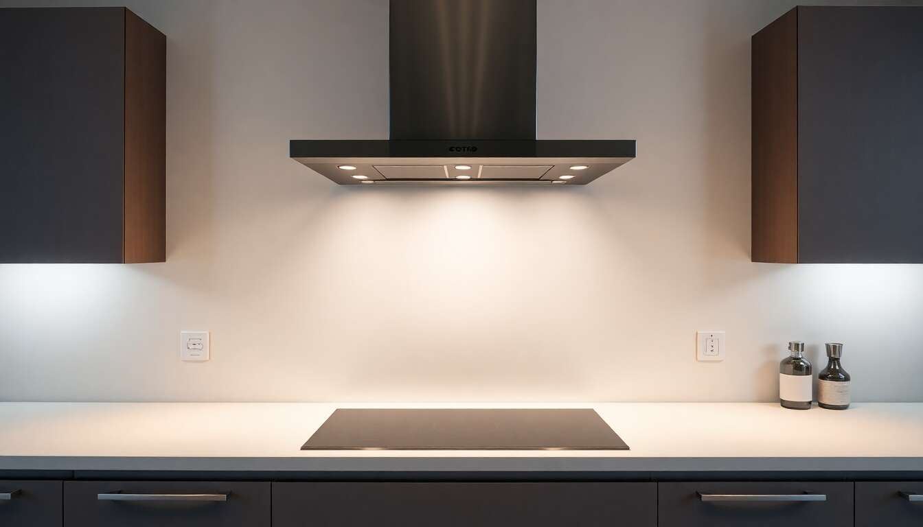 Plaques de cuisson avec hotte int&eacute;gr&eacute;e : performance et &eacute;l&eacute;gance