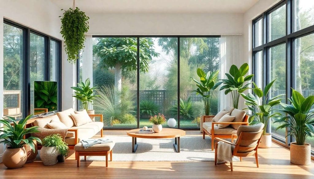 Intégration des éléments nature dans le design
