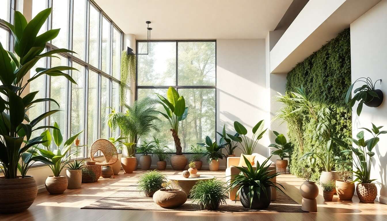 Les plantes, alliées du design biophilique Les plantes, alliées du design biophilique