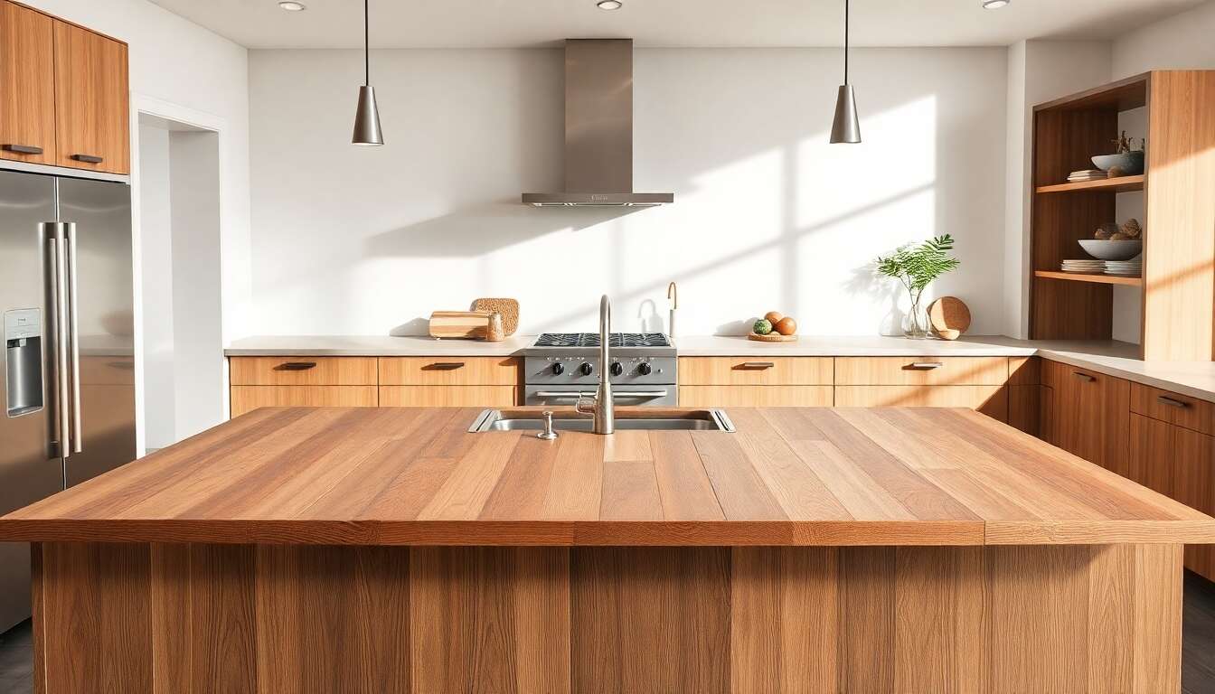 Choisir le bois idéal pour un plan de travail Choisir le bois idéal pour un plan de travail