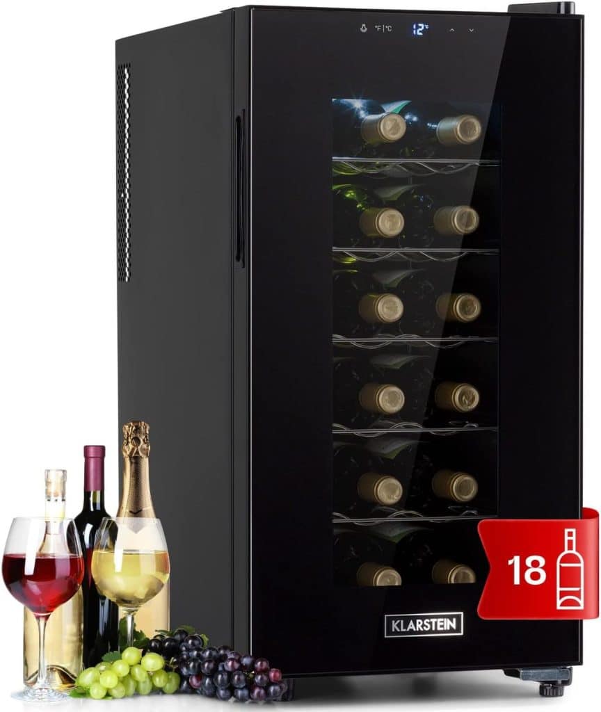 Test : cave à vin Klarstein Prosecco 18 bouteilles
