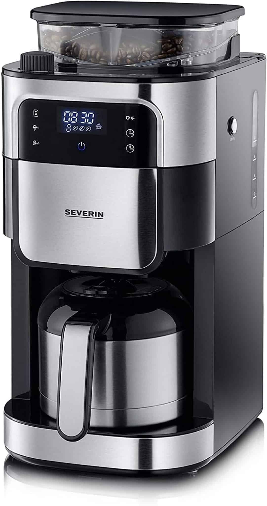Test de la cafetière avec broyeur Severin KA 4814, 1 000 W