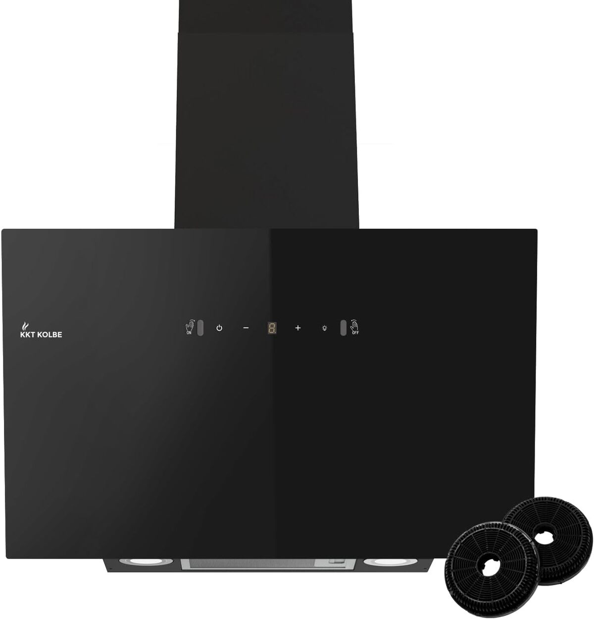 Test de la hotte aspirante SensorTouch TRIO8015B : design sans tête et capot incliné