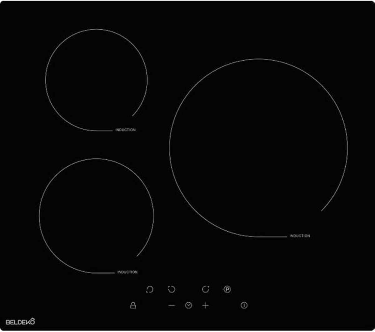 Test de la plaque de cuisson induction BELDEKO 5800 watts : grand feu de 280 mm
