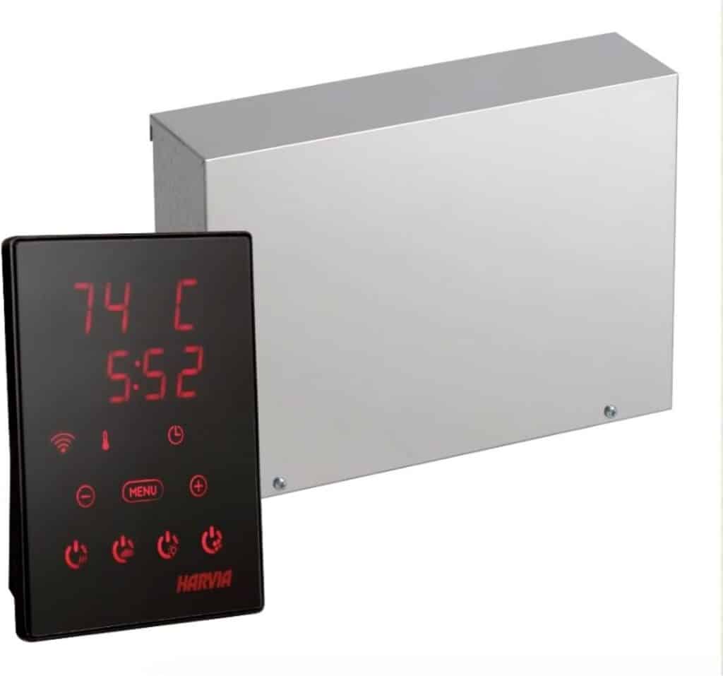 Test du contrôleur de sauna Harvia Xenio Combi WiFi CX110CXW