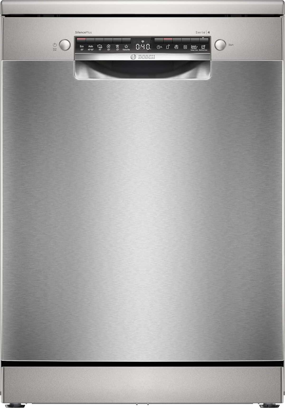 Test du lave-vaisselle Bosch Série 4 SMS4ETI00E : efficacité et silence 44 dB