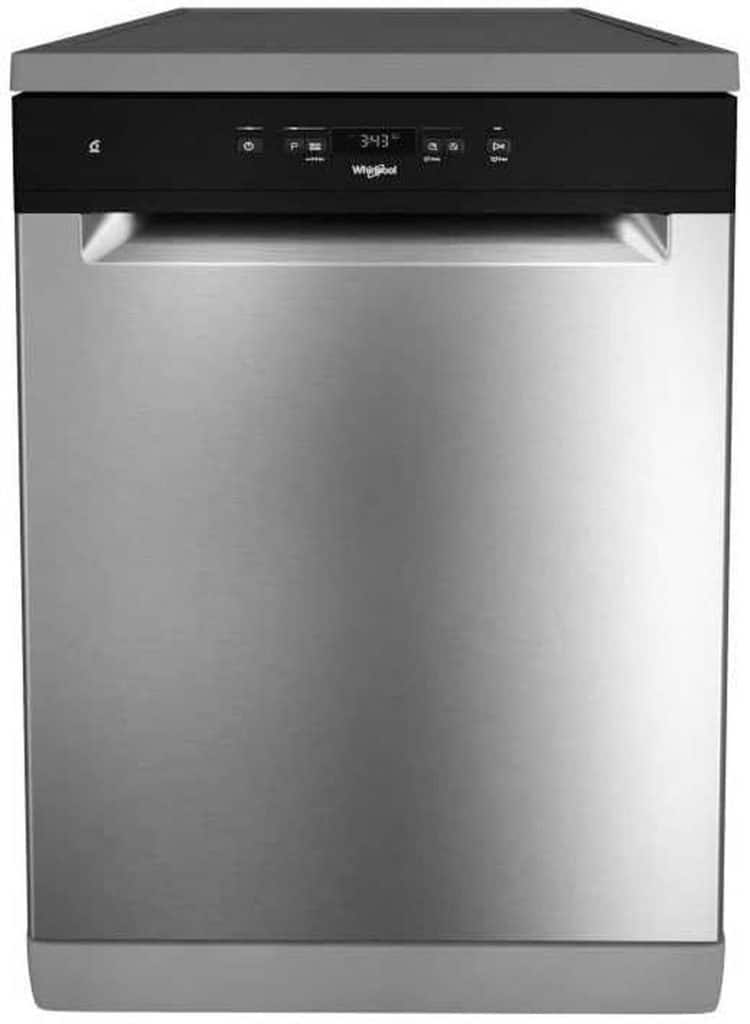 Test du lave-vaisselle Whirlpool WFC3C34X : performance et design en acier inoxydable