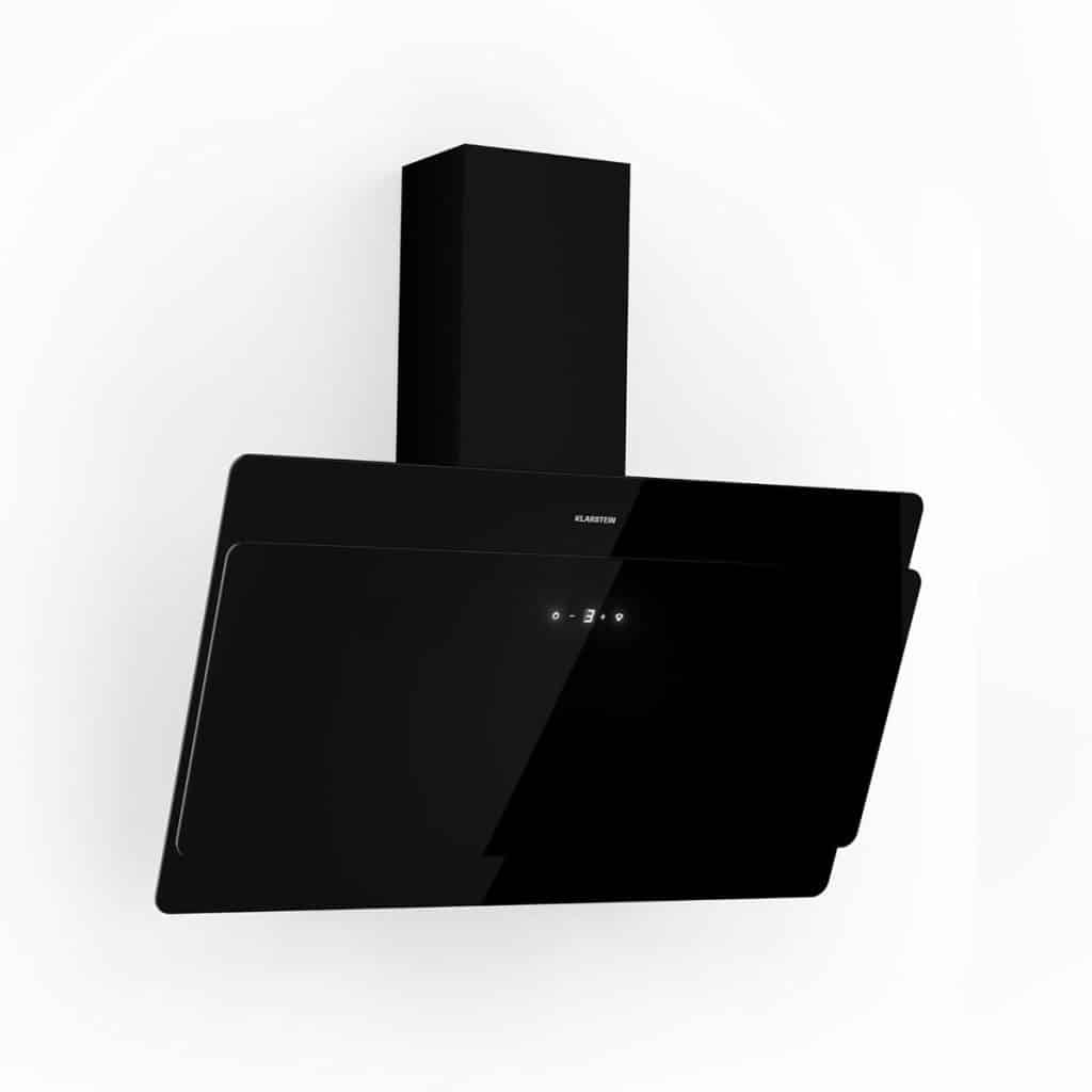 Test : hotte aspirante inclinée Klarstein 90 cm, débit puissant et silencieux