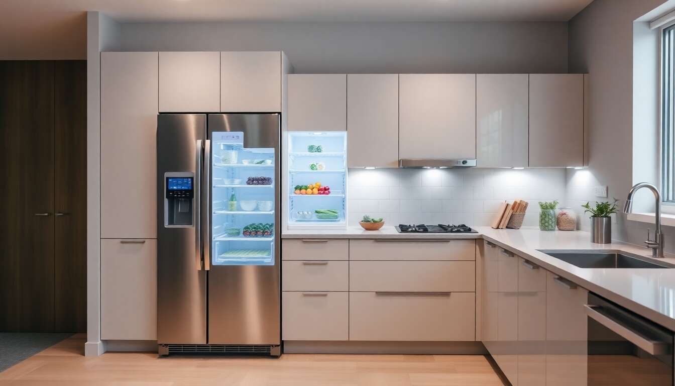 Comprendre le fonctionnement d'un r&eacute;frig&eacute;rateur connect&eacute;