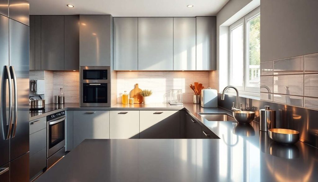 Pourquoi opter pour des plans de travail inox