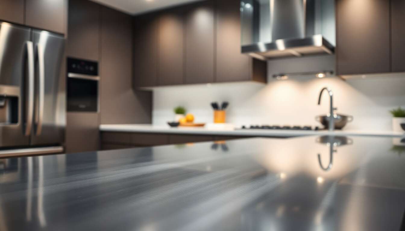 Esth&eacute;tique et modernit&eacute; de l'inox