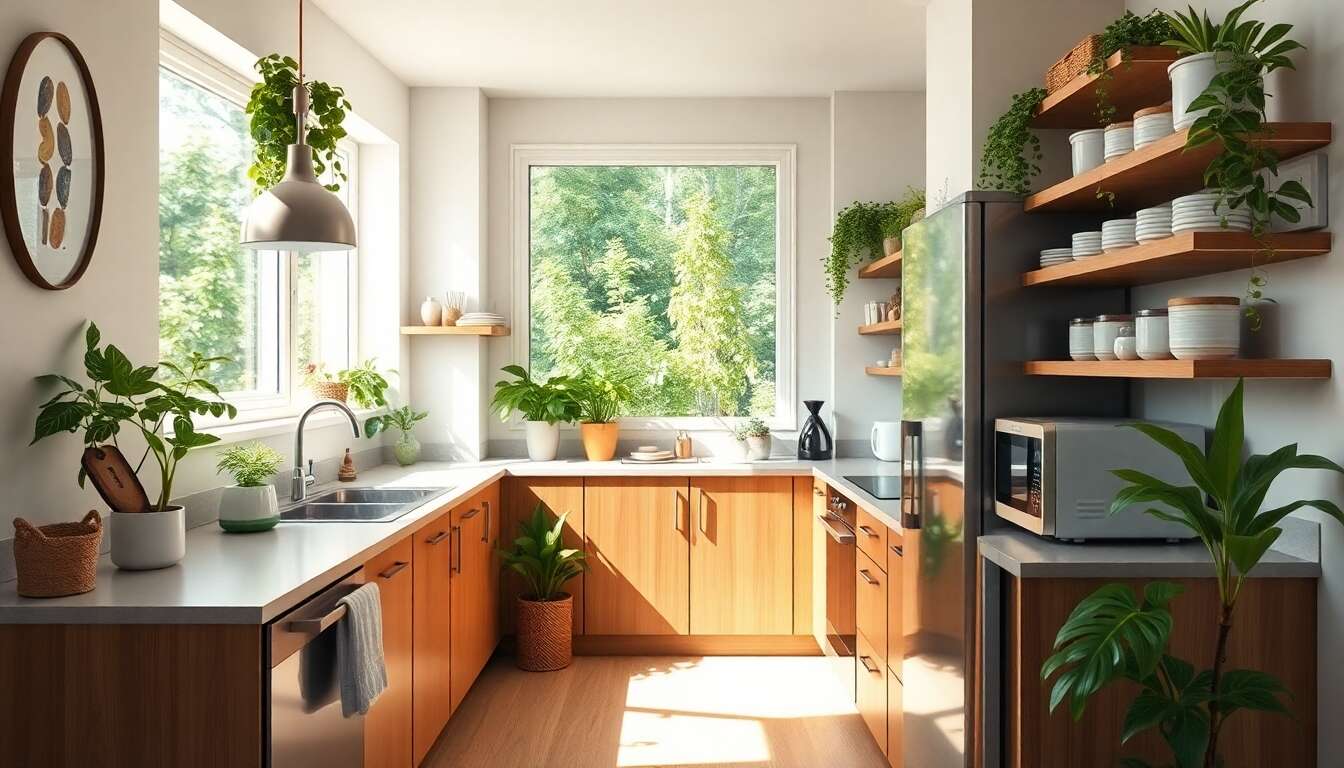 Optimiser l'espace de la petite cuisine
