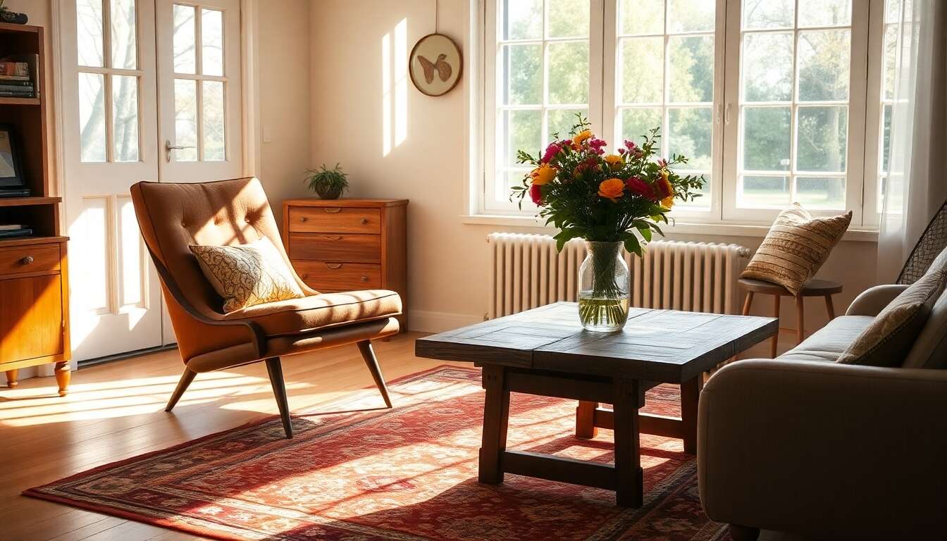 Repenser l'espace : mobilier vintage