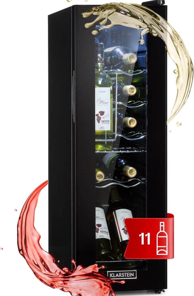 Test de la cave à vin Klarstein 32L : la parfaite solution pour 12 bouteilles