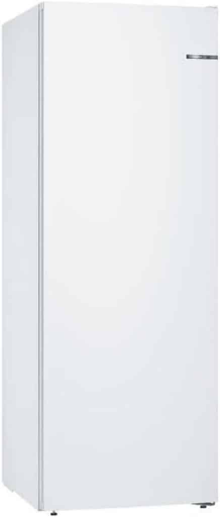 Test du congélateur Bosch Série 4 GSN58VWEV : capacité optimale et design blanc