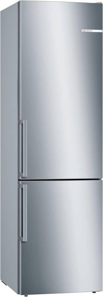 Test du réfrigérateur Bosch KGE398IBP Série 6 : inox anti-empreintes