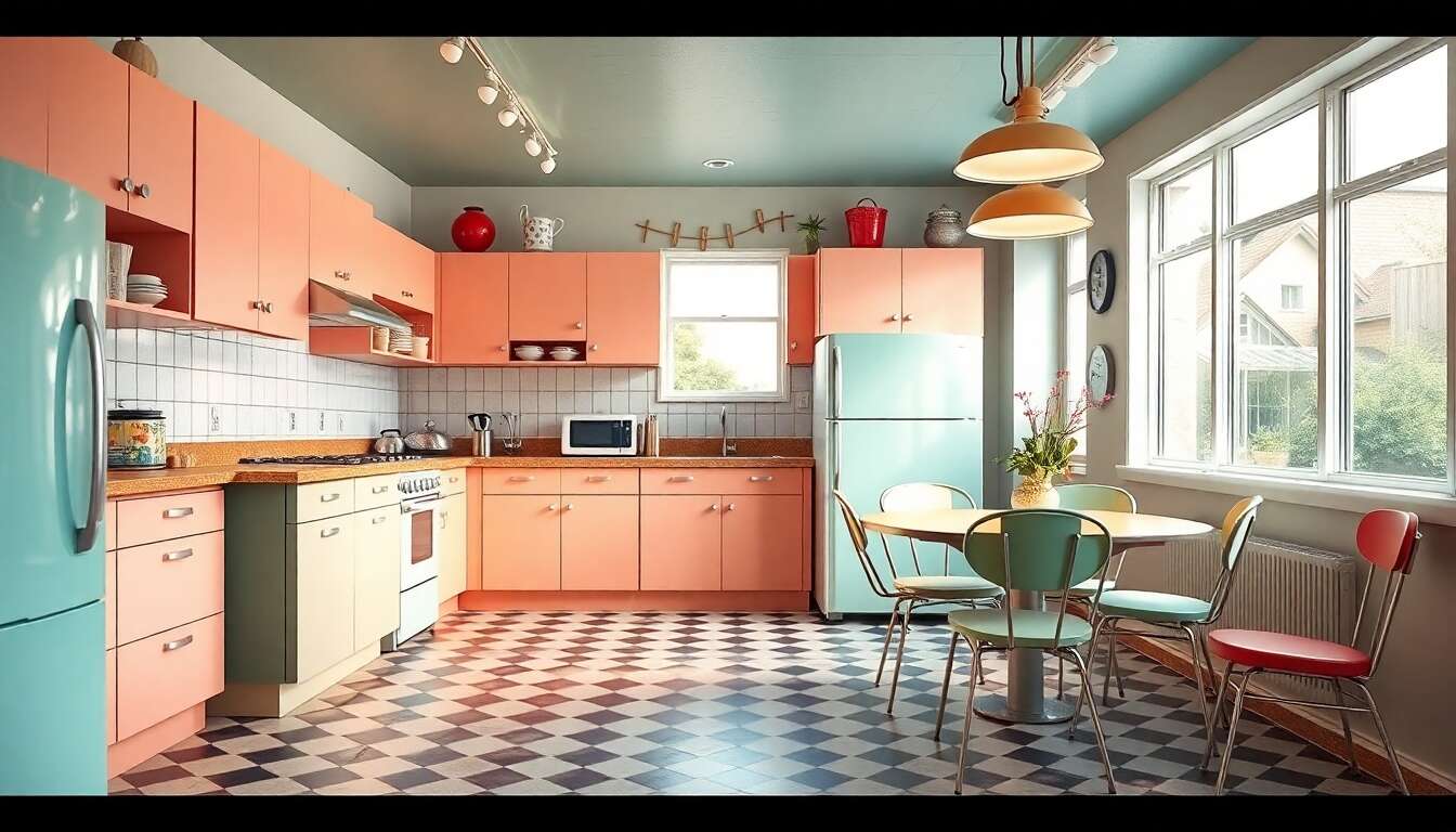 Couleurs et mat&eacute;riaux vintage : l'essence du style