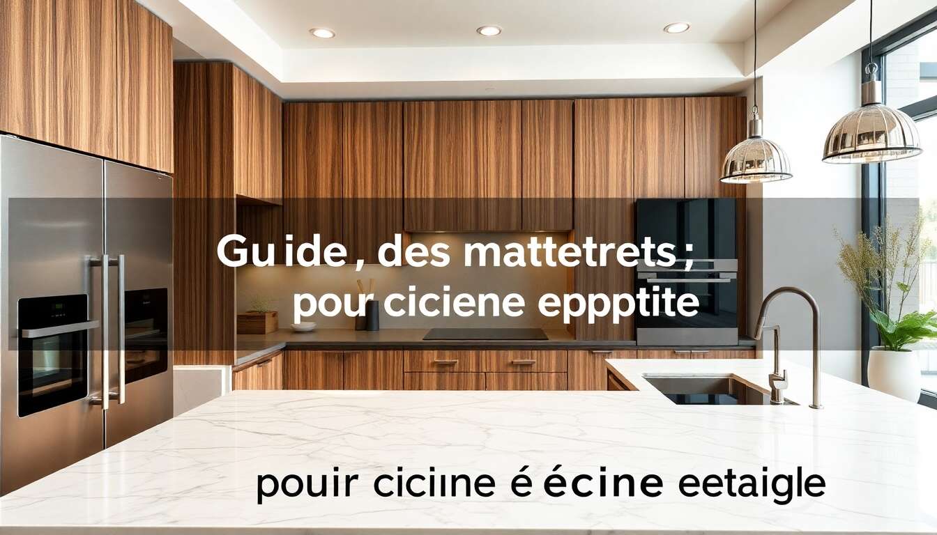 Guide des matériaux pour cuisine équipée