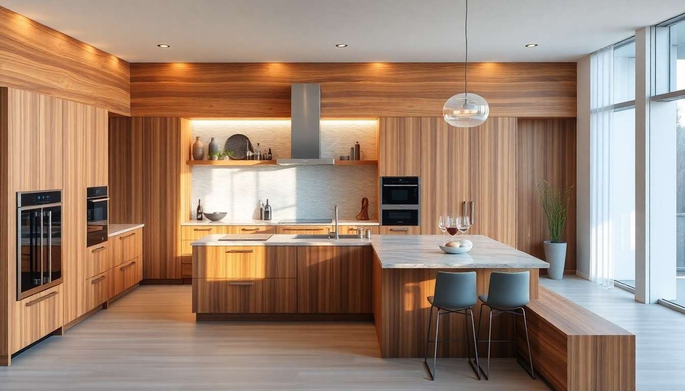 Les tendances chromatiques pour une cuisine ouverte