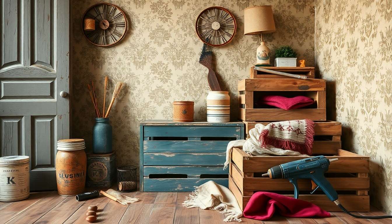 Décor nostalgique : intégrer des éléments vintage