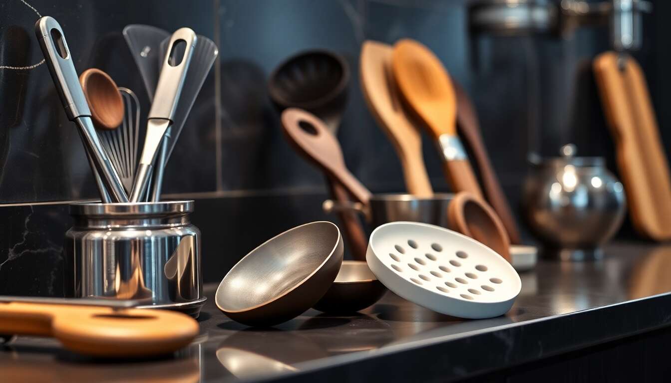 Comparaison des matériaux pour ustensiles de cuisine Comparaison des matériaux pour ustensiles de cuisine