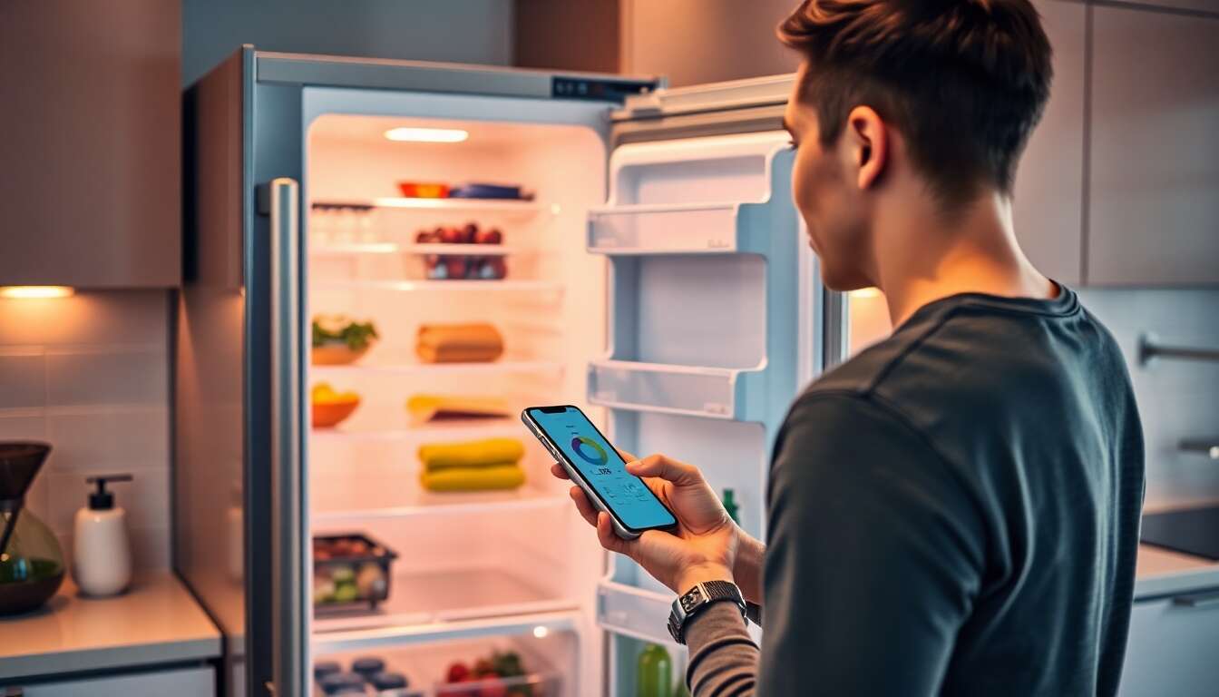 Les fonctionnalités principales d'un réfrigérateur intelligent Les fonctionnalités principales d'un réfrigérateur intelligent