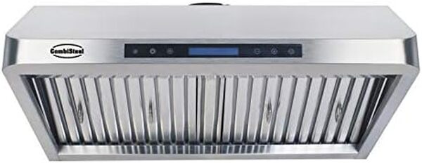 Hotte Aspirante avec Moteur 1530 m3/h - 1200 mm - Combisteel