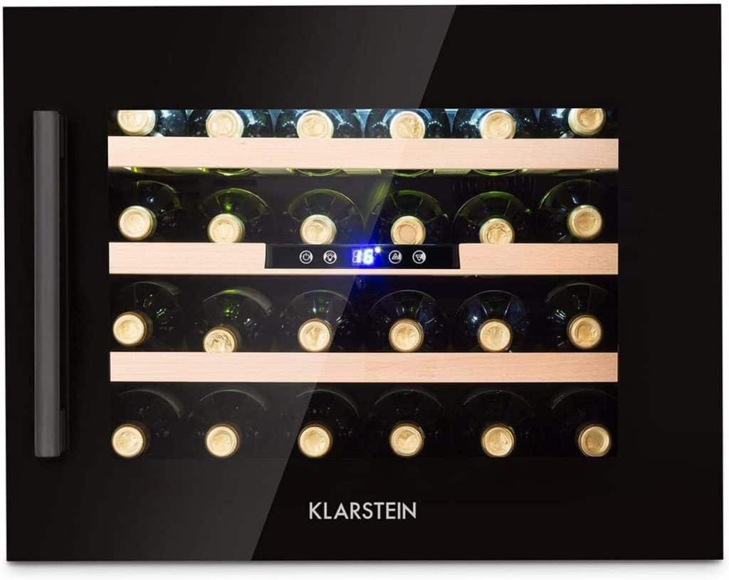 Test : cave à vin encastrable Klarstein 57L