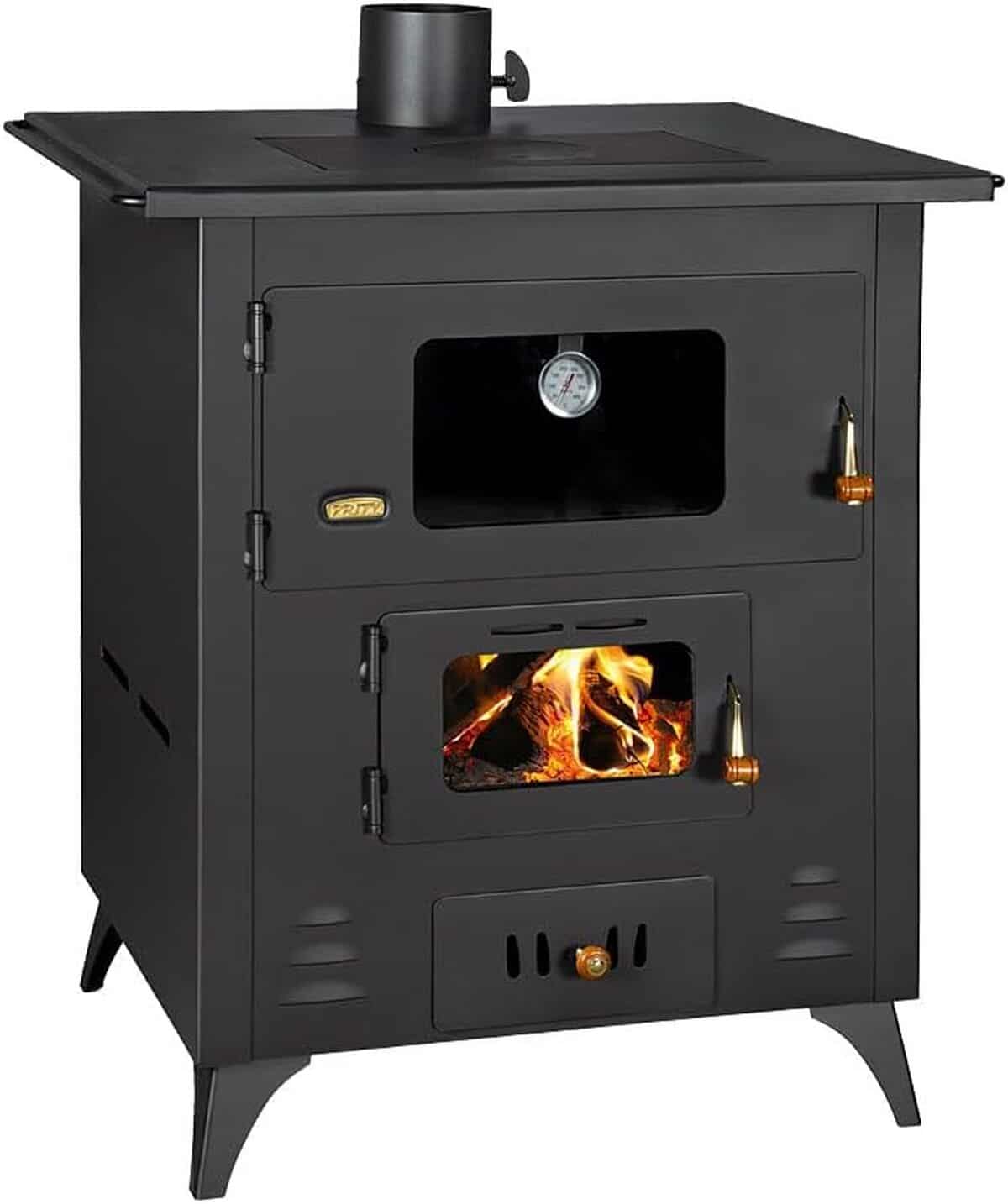 Test : cuisinière à bois Prity 1P50R 14 kW