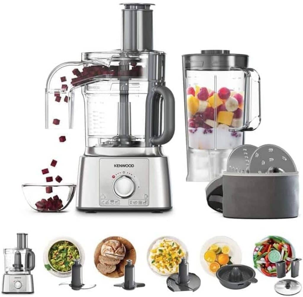 Test du Kenwood MultiPro Express FDP65.820SI : robot multifonction puissant et polyvalent