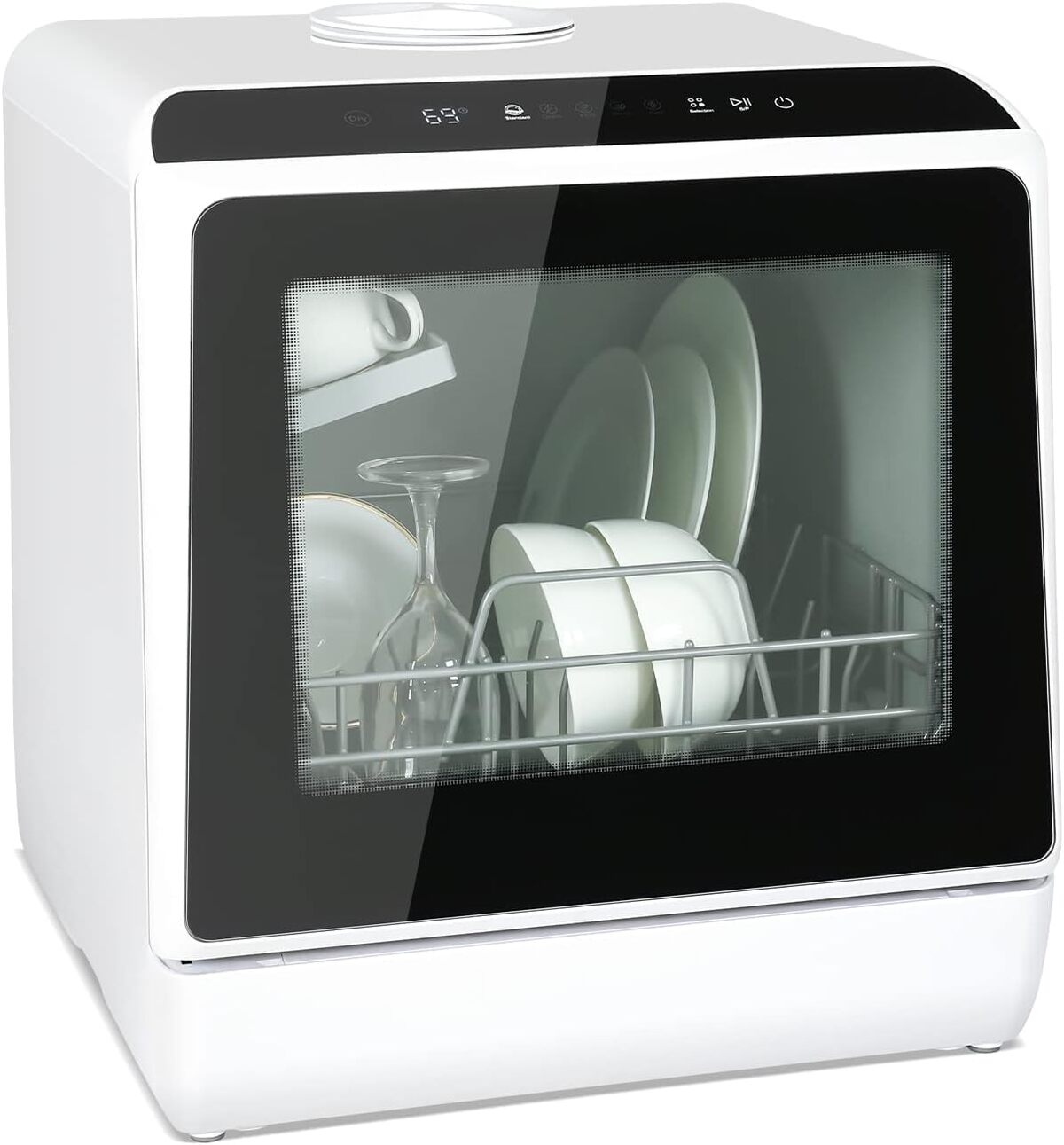 Test du lave-vaisselle compact YU YUSING : mini modèle 45cm à 6 programmes
