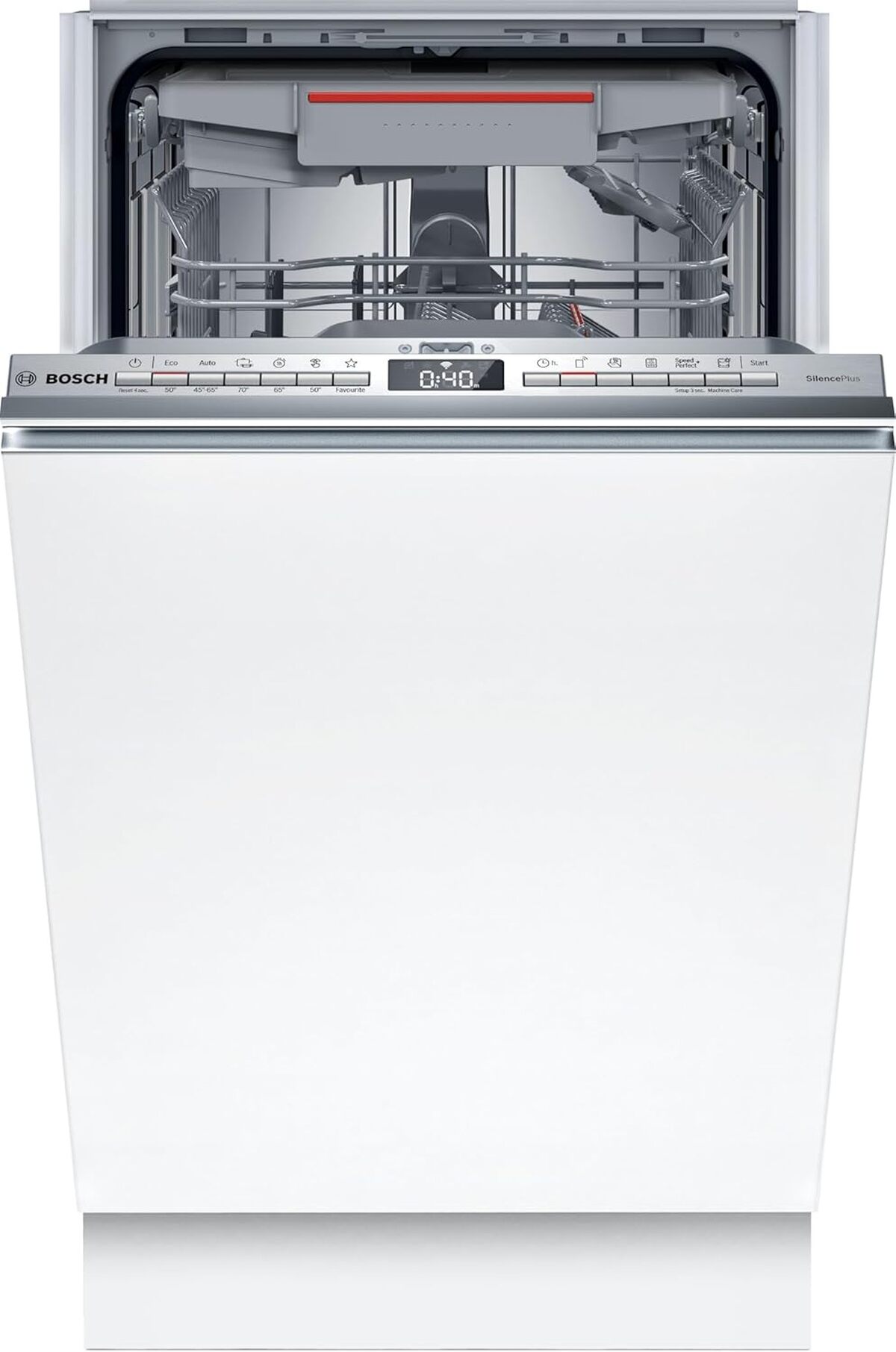 Test du lave-vaisselle encastrable Bosch SPV4EMX24F série 4, compact et performant