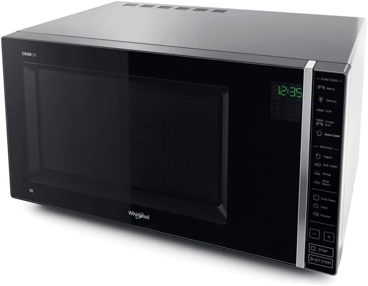 Test du micro-ondes Whirlpool MWP 303 SB : efficacité et design élégant