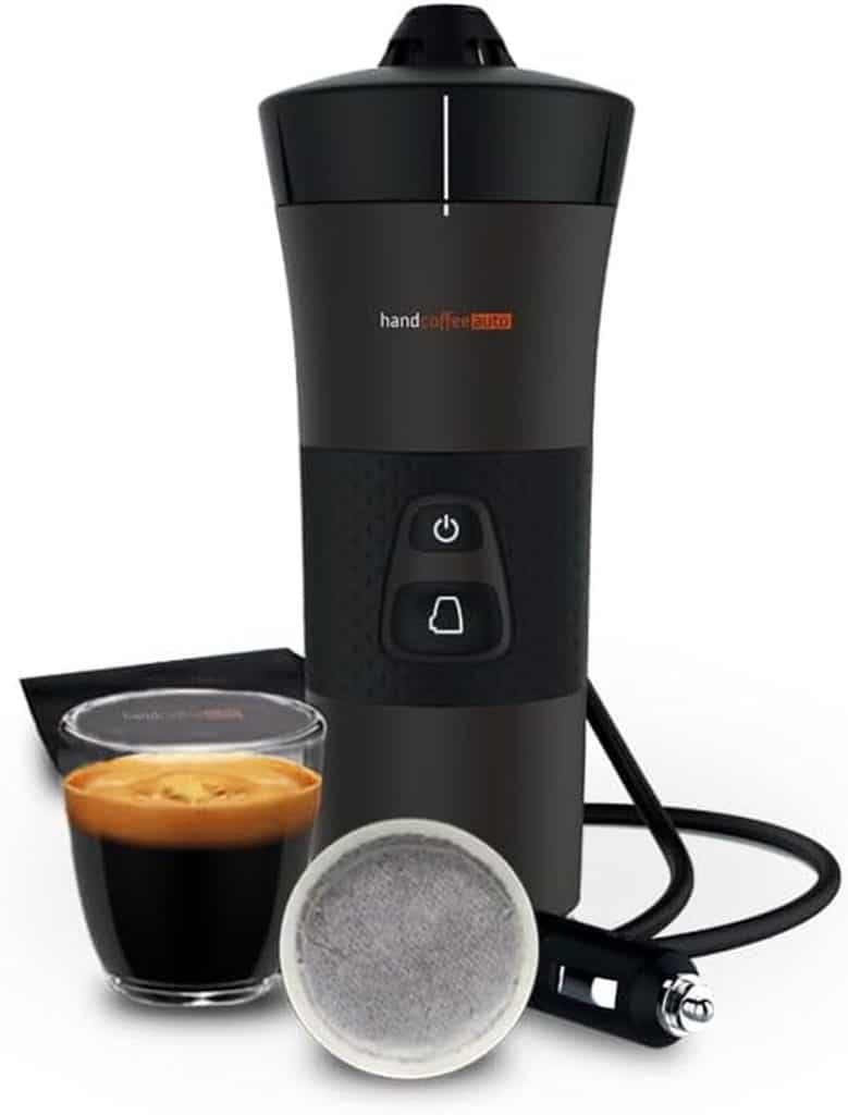Test : handpresso Handcoffee Auto 21000, cafetière 12V pour voiture et camping-car
