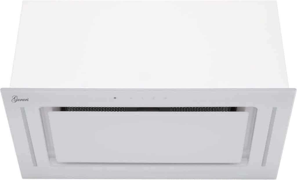 Test : hotte GURARI GCH E 217 WH 52 1000m³/h blanche