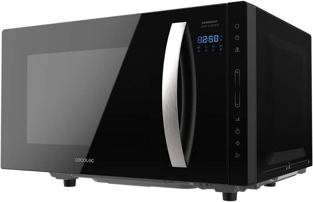 Test : micro-ondes Cecotec GrandHeat 2300 Flatbed Touch