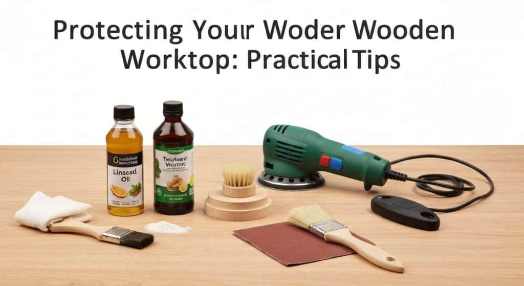 Protéger le bois de votre plan de travail : conseils pratiques