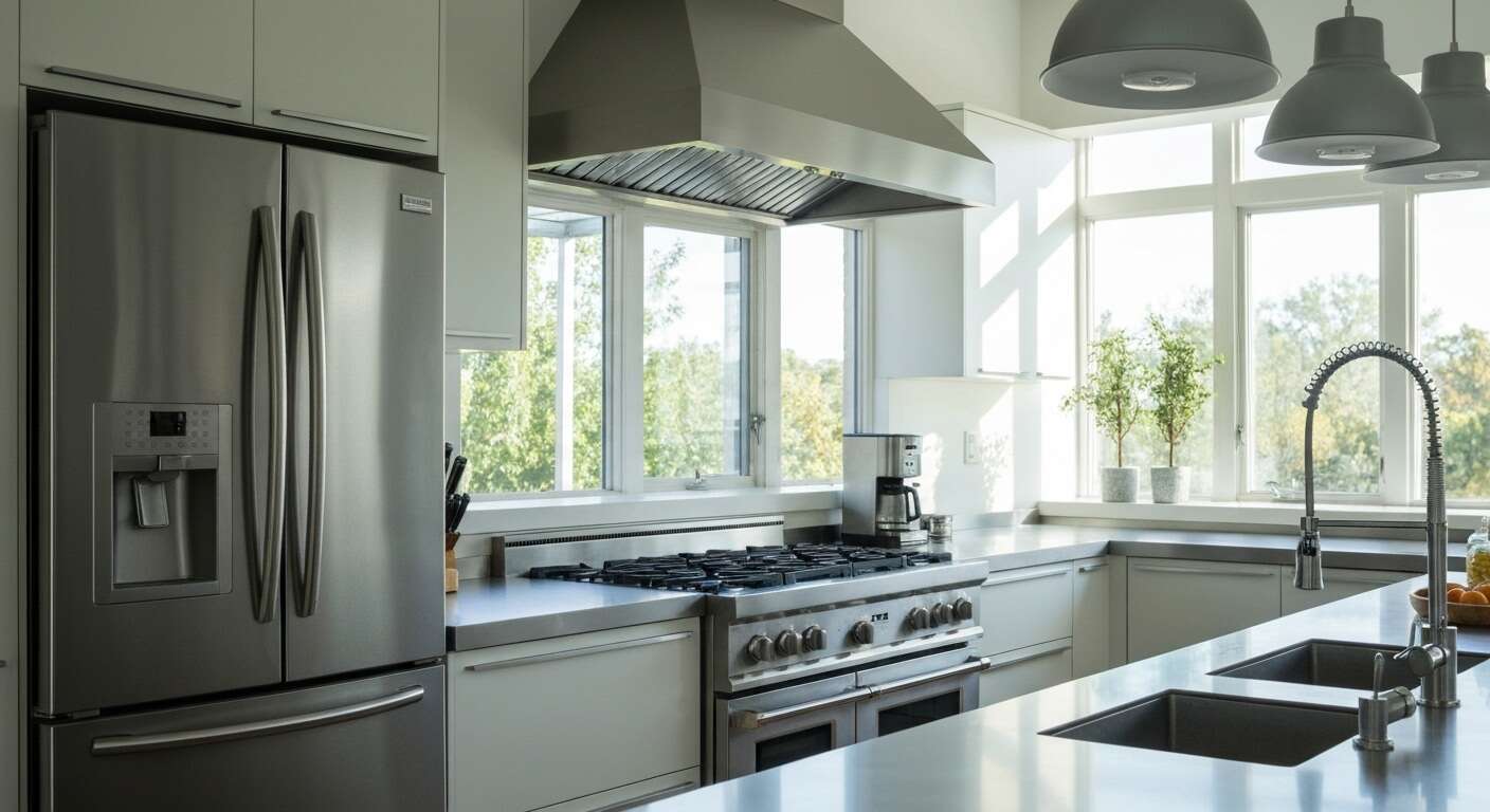 Inox et design moderne : astuces pour une d&eacute;coration r&eacute;ussie