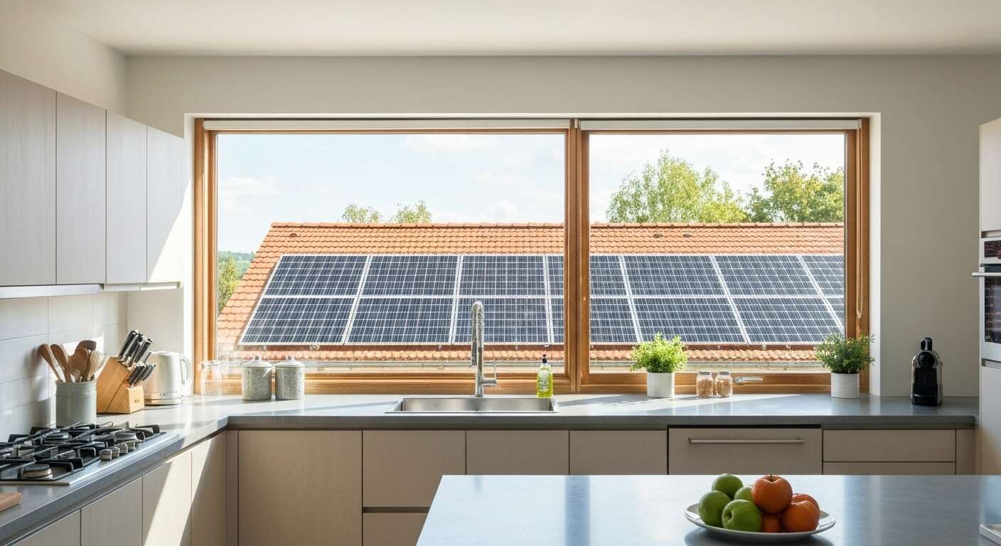 &eacute;tapes pour installer des panneaux solaires dans votre cuisine