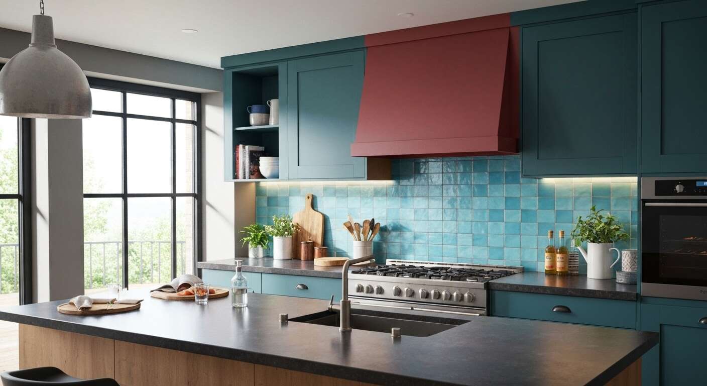 Les couleurs tendance pour une cuisine vivante