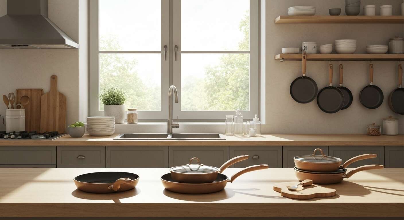 Poêles sans téflon ni pfas : quelles alternatives choisir pour la santé Poêles sans téflon ni pfas : quelles alternatives choisir pour la santé