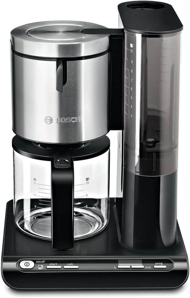 Test : cafetière Bosch Styline TKA8633, efficacité garantie