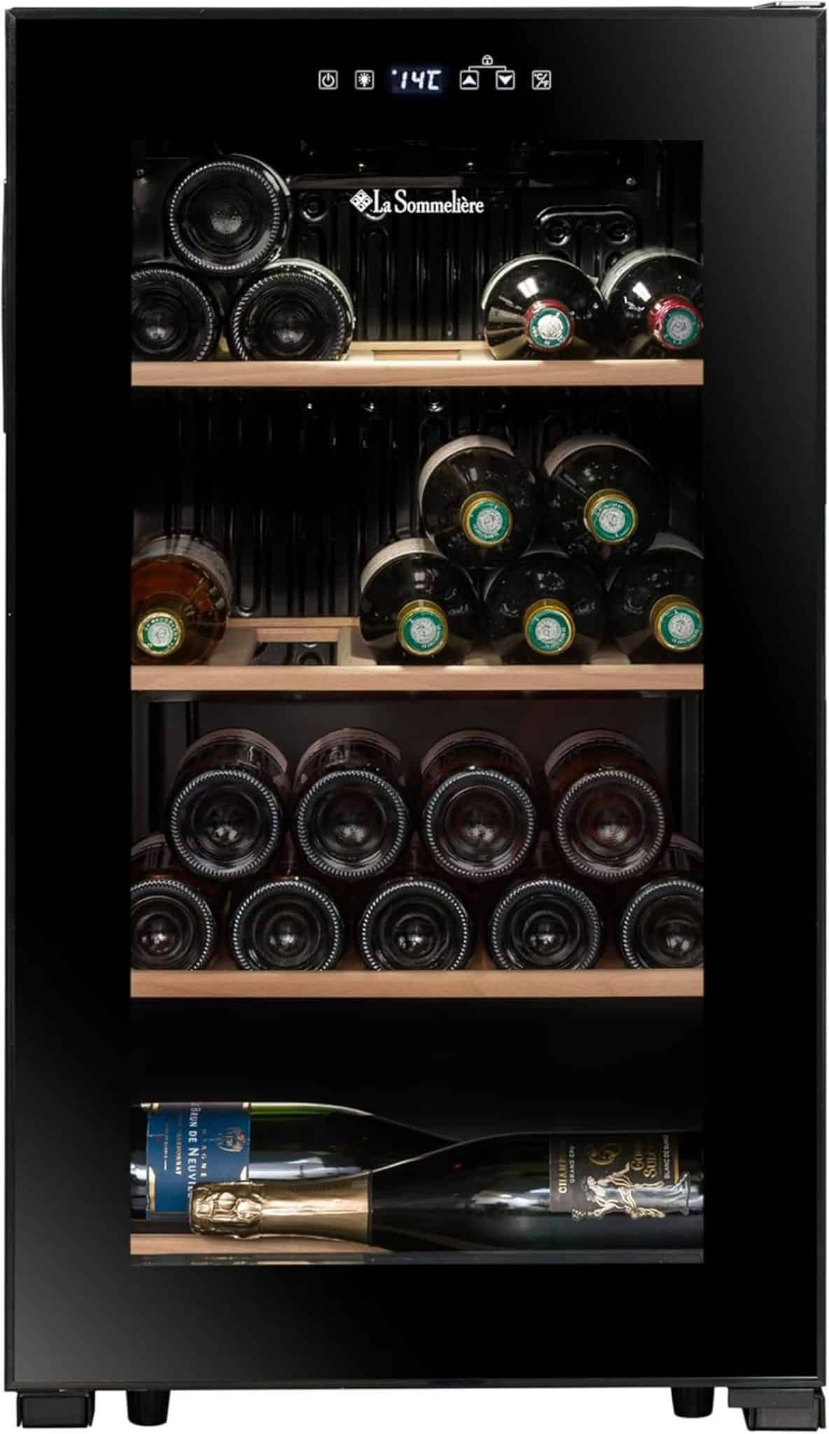 Test de la cave à vin LS36BLACK de la sommeliere