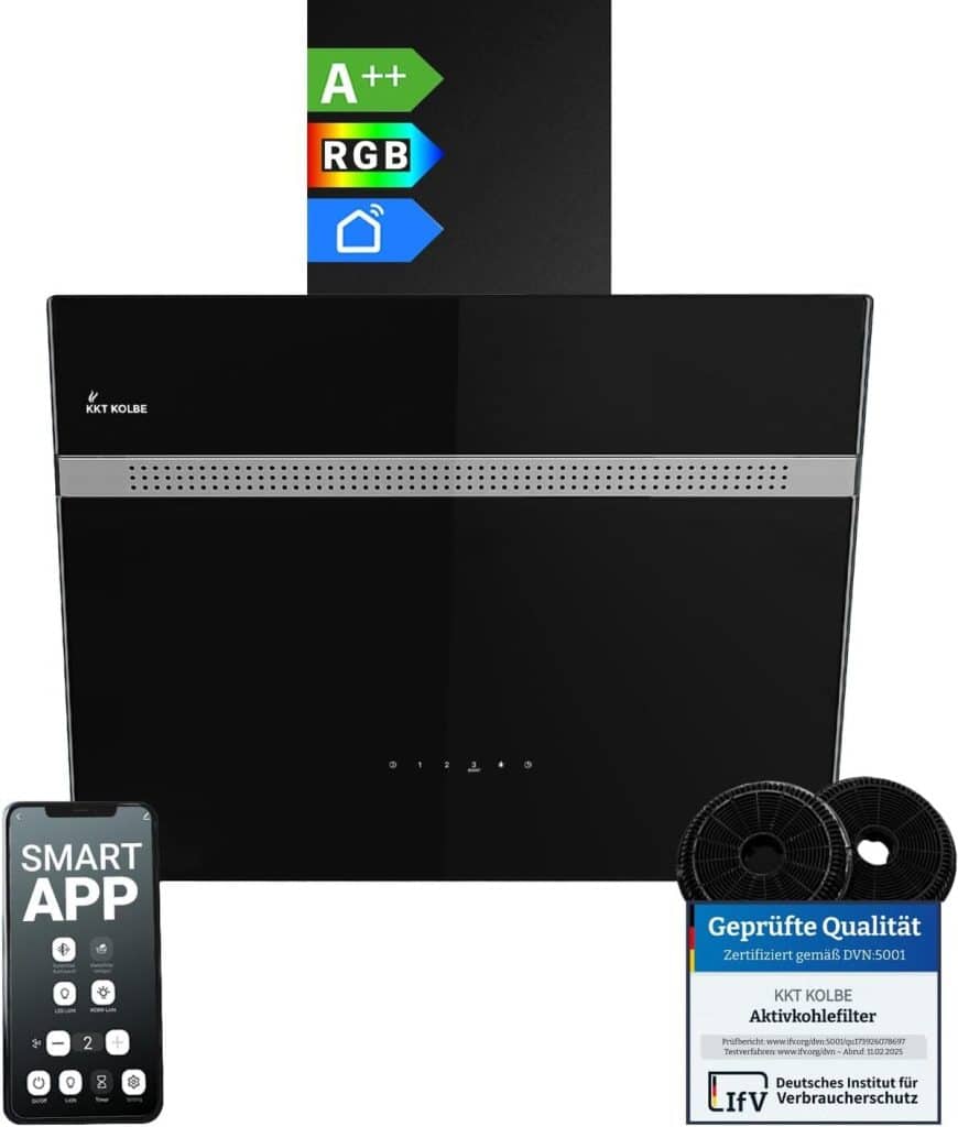 Test de la hotte KKT Kolbe ECCO809SHCM : design et technologie avancée