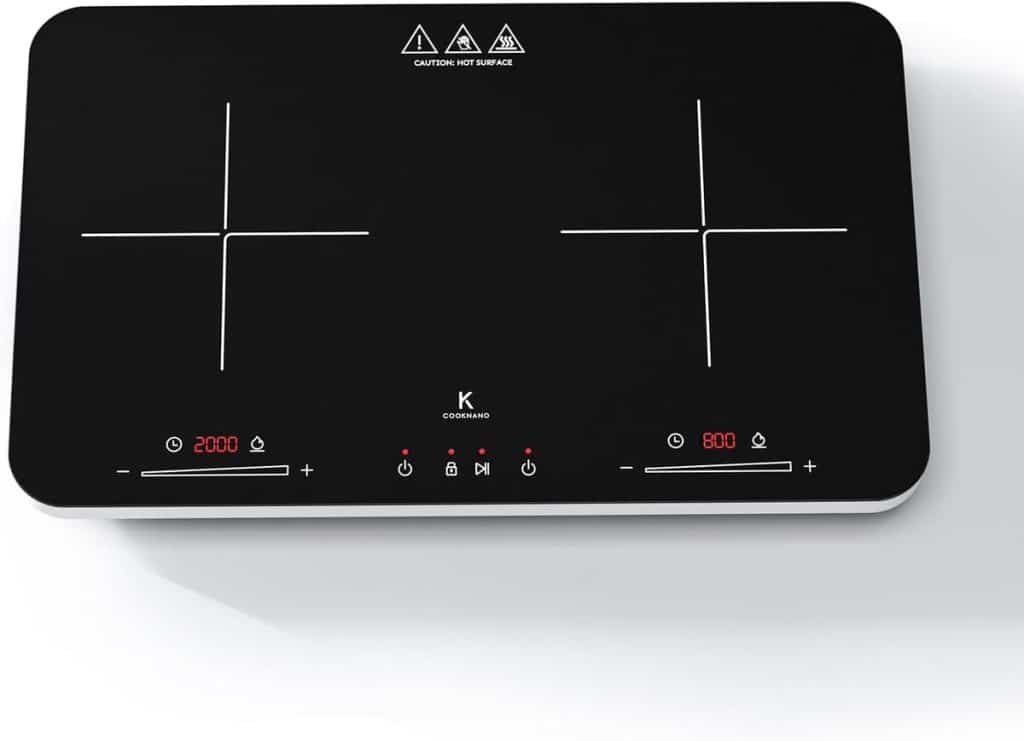 Test de la plaque à induction double COOKNANO 3600W