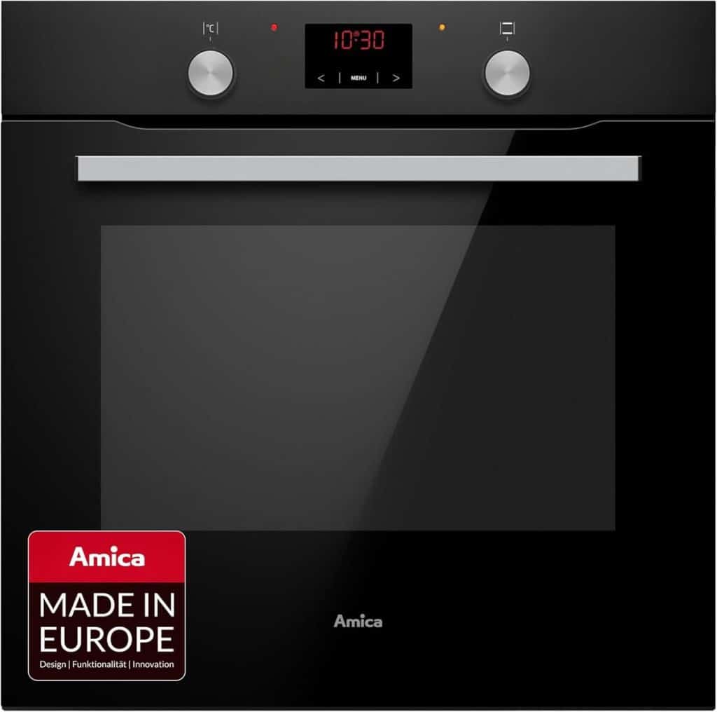 Test : four Amica ABE 9431 SM noir mat avec vapeur et espace XXL