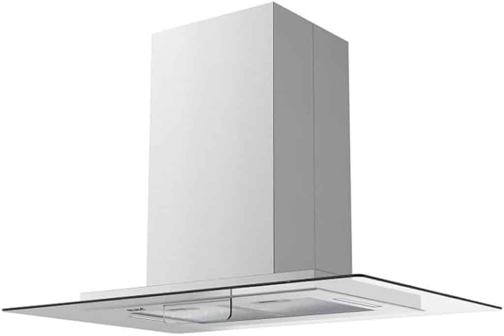 Test : hotte îlot Beldeko LUDIA 90 XS, efficacité et style inox