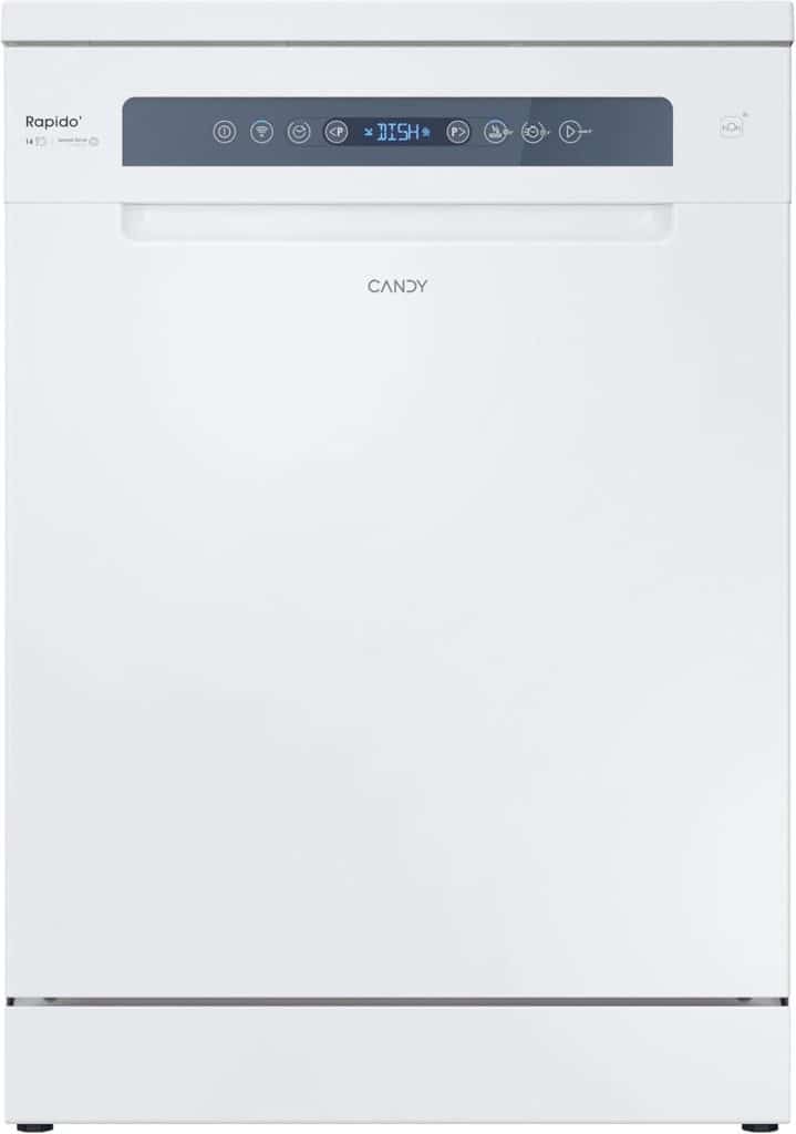 Test : lave-vaisselle Candy CF 4E4F0W, efficacité en 60 cm