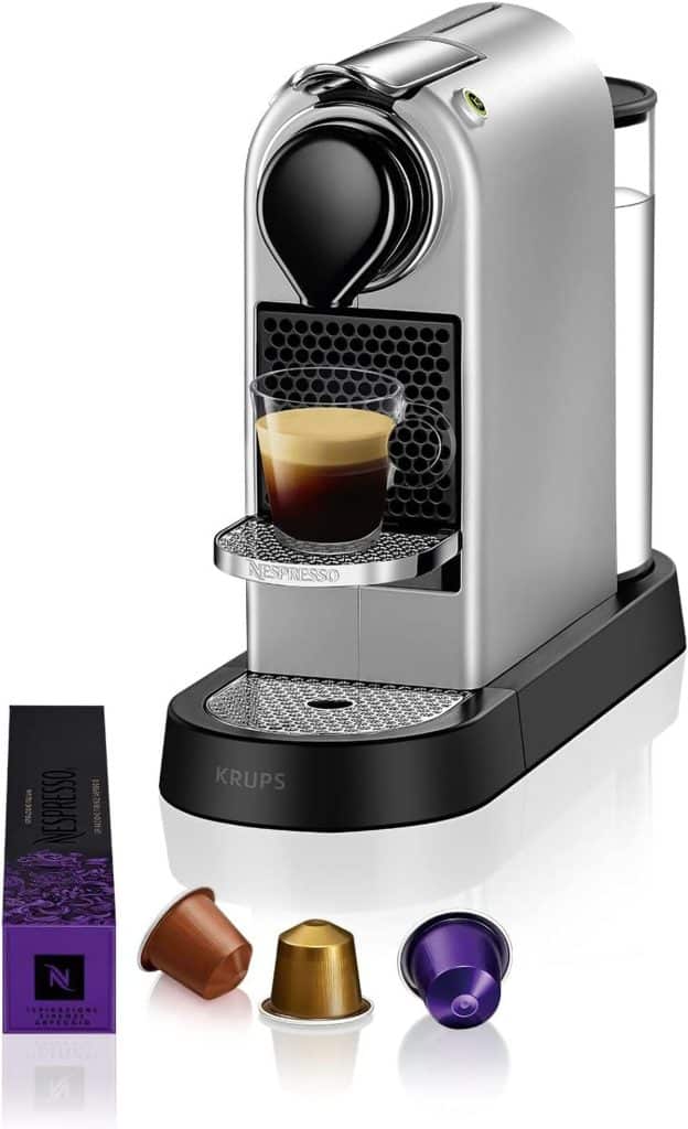 Test : nespresso Krups Citiz YY4118FD argent, la machine à café capsules