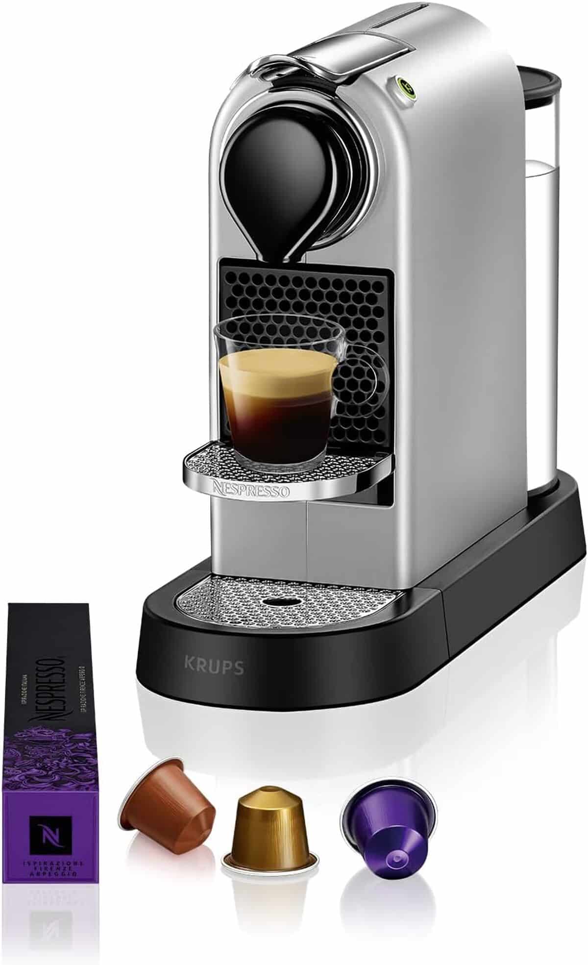 Test : nespresso Krups Citiz YY4118FD argent, la machine à café capsules